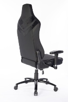 Chaise de jeu pour adultes en cuir de haute qualité, dossier haut, rotation à 360°, accoudoirs 4D, fonction inclinable, hauteur réglable ergonomique