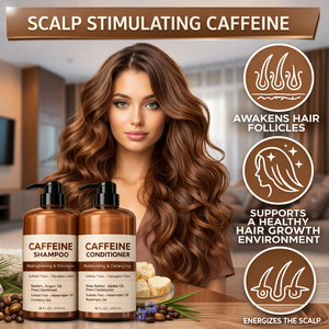 Set <span class=keywords><strong>de</strong></span> Champú <span class=keywords><strong>y</strong></span> Acondicionador con Cafeína para Dar Volumen, Engrosar <span class=keywords><strong>y</strong></span> Estimular el Crecimiento del Cabello, Sin <span class=keywords><strong>Sulfatos</strong></span> ni <span class=keywords><strong>Parabenos</strong></span>, Hidratante para el Cabello - Product Image 5