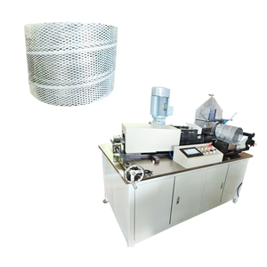 Filtro de aceite automático <span class=keywords><strong>Santer</strong></span> Pipe Mental Diamond Mesh Central Tube Rolling Machine para filtro de polvo - Product Image 1