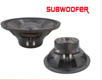 Haut-parleur de subwoofer professionnel 12 pouces, aimant néodyme 97 mm, bobine vocale 100 mm, puissance AES 600 W, sensibilité 95 dB