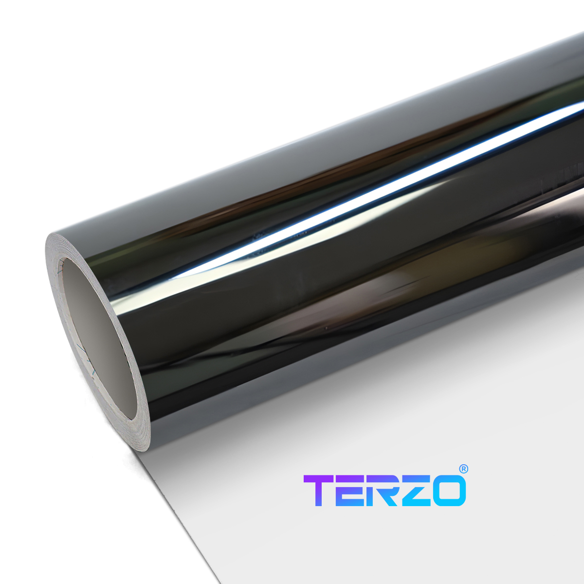 Gris chrome miroir