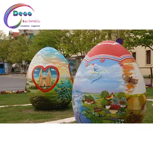 Giant Led Lighting Inflatable Easter Egg For Decoration