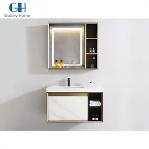 现代浴室柜壁挂式浴室防水发光二极管镜子浴室柜