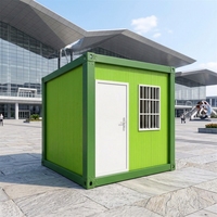 Maison conteneur modulaire préfabriquée anti-ouragan de 20 pieds et 40 pieds pour dortoir de travailleurs de chantier