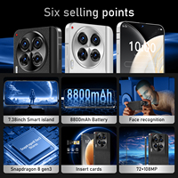 Nouveau Smartphone 2024 Camon 30 Android 13, Téléphone 16+512GB 16+1TB 4G Tecno 5G, Téléphone Mobile Original Pas Cher
