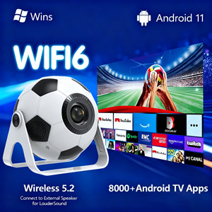 Équipement de Fête pour Supporters Coupe du Monde de Football 2026 Projecteur Q8 4K HD WiFi Android Smart Home Cinéma Diffusion de Matchs de Football - Product Image 4