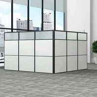 XTPW-005 Cloison de Séparation Mobile Personnalisée en Usine pour Bureau, Écran de Bureau Amovible