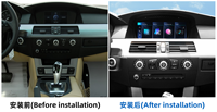 Système radio CarPlay Linux de haute qualité, écran tactile 8,8 pouces pour BMW E60 Série 5 2007-2010, lecteur de navigation CCC CIC