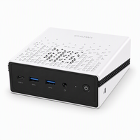 CHUWI MiniPC Ubox AMD Ryzen 5 6600H 16GB DDR5 512GB SSD for Home Office Computer Small Mini Desktop Space-Saving