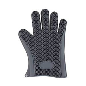 Heat ResistantEco-Friendly Anti-Slip Custom Rubber Kitchen Use Baking Mitts Silicone <b>Oven</b> <b>Gloves</b> - Product Image 1