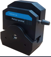 Pompe péristaltique Huiyu Easy Load YZII15 YZII25, utilisation facile, boîtier en alliage d'aluminium, possibilité de superposer plusieurs têtes de pompe, large compatibilité avec les tubes et tuyaux.