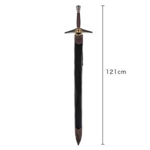 ดาบจำลอง Geralt จากซีรีส์ The Witcher ขนาด 121 ซม. ของแท้จากโรงงาน ราคาถูก พร้อมปลอกหนัง - Product Image 2