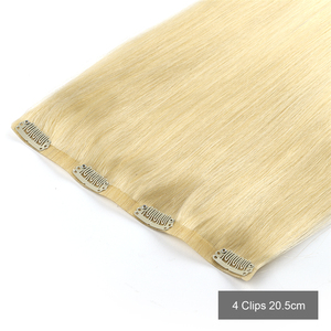 Extensiones de Cabello Rubio con Clip K.SWIGS, 100% Cabello Humano Remy, Invisibles, Lisas, Sin Caída, Personalizadas, Venta al Por Mayor - Product Image 3