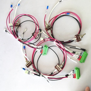 Harness Kabel Saklar Tombol Tekan Tiga Posisi untuk Komputer, Motor, Kotak Distribusi Kustom, Berlapis Timah - Product Image 5