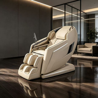 Sillón de Masaje Quiropráctico Comercial, Reclinable, con Calor y Bolsas de Aire para Uso Terapéutico