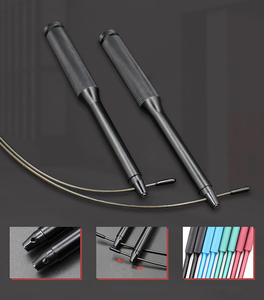 Cuerda para Saltar de Entrenamiento para <span class=keywords><strong>Crossfit</strong></span> con Cable de Acero, Mangos de Aluminio y Rodamientos de Alta Velocidad en Paquete Personalizado - Product Image 6
