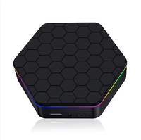 Mini PC N150 RGB Directo de Fábrica, 16 GB de RAM + 512 GB SSD, Win11 Pro, Impresionante Iluminación Aurora, Perfecto para Juegos y Oficina
