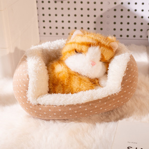 Peluche Suave y Esponjoso de Animal en Nido, Figura de Peluche Surtida de Cachorro, Oveja, Oso para Decoración de Coche, Adorno, Regalo - Product Image 5