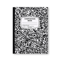 Cuaderno de Composición Premium Elegante de Rayas Anchas, 100 Hojas, A5/A6, Encuadernación Cosida, Portátil, para Oficina, Estudio, Gran Venta
