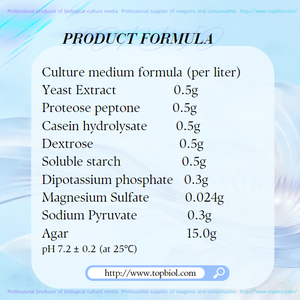<span class=keywords><strong>Agar</strong></span> R2A Utilizado para la Determinación de Bacterias Aeróbicas Totales en Agua Farmacéutica, Como Agua Purificada - Product Image 3