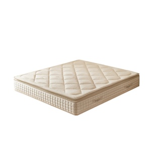 Colchón de Muelles Independientes Hecho a Mano con Fibra de Soja y Seda Natural de Estilo Moderno Directo de Fábrica para Hoteles y Hogares - Product Image 1