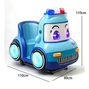 Macchina da gioco Kiddie Ride a gettoni macchina da gioco simulatore di auto da corsa per bambini Swing macchina per videogiochi in vendita