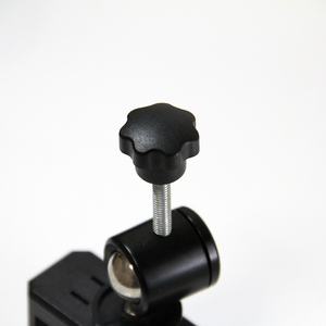 NC machine-outil insert en laiton à travers le trou volant en nylon résistant aux hautes températures poignée en plastique étoile bouton - Product Image 5