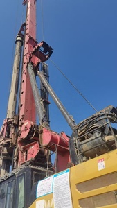 Foreuse rotative hydraulique d'occasion Sany SR365 de fabrication chinoise, petite foreuse de piquage montée sur barre Kelly, pour forage de terre - Product Image 2