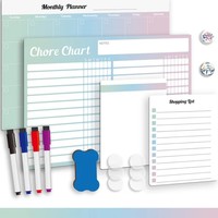Planificateur de repas hebdomadaire personnalisé A3A4 de haute qualité, forme sur mesure, magnétique, réutilisable, écologique, effaçable à sec, tableau blanc multi-éléments