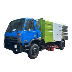 Camión de Limpieza de Calles Howo Isuzu Dongfeng de China, Vehículo de Barrido 4x2, Camión Barredor de Carreteras de 12000L, Precio de Fábrica - Product Image 1