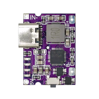 Module de charge et de décharge intégré pour carte mère de mini-banque d'alimentation Type-C 3A, rechargeable pour téléphone portable, 5V à 4.2V