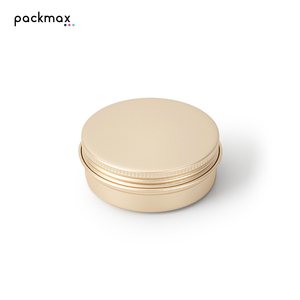 50ml 57*23mm Screw Thread Aluminum Empty Jar for Tea Nail Art Jewelry - Food Grade <b>Small</b> <b>Storage</b> Tin Wholesale - Product Image 4