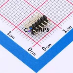 HC-PZ127-7.2L-2x6PZ Pin Header Through hole Component (THT),P=1.27mm Connector 2x6P 1.27mm 1.27mm Pin Header - Product Image 2