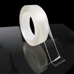 <span class=keywords><strong>SNM</strong></span> transparente de doble cara, 5 metros, 1mm, 2mm, cinta de Nano Gel, Material acrílico sensible a la presión de fusión en caliente activado por agua lavable - Product Image 1