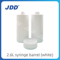 Distributeur de colle pneumatique à double cartouche, cylindre à barillet, seringues Luer Lock, cartouche adhésive grande capacité 2,6 L, barillet en plastique, produits
