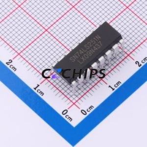 Original y nuevo SN74LS251N(LX) DIP-16 circuito integrado IC Chip interruptor de señal/códec/multiplexor - Product Image 1