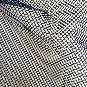100% переработанная полиэфирная прочная сетчатая ткань, дышащая жесткая вязка для сумок, палаток, полотенец, черного цвета - Product Image 3