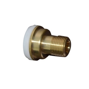 Raccord de vanne avec siège interne fileté en laiton, adapté à la plomberie - Product Image 1