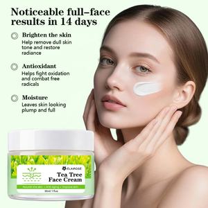 <span class=keywords><strong>Crème</strong></span> Visage à l'Huile d'Arbre à Thé Coréenne en Marque Blanche 30g pour Peaux à Tendance Acnéique Contrôle du Sébum & Réduction des Pores <span class=keywords><strong>Crème</strong></span> de Soin du Visage <span class=keywords><strong>Anti</strong></span>-Imperfections - Product Image 3