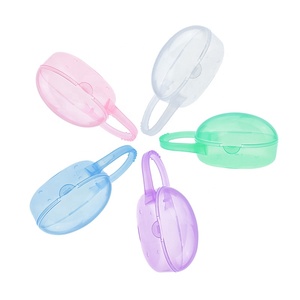 Portable Baby Dummy Soother Container Holder Pacifier Travel Case Storage Box