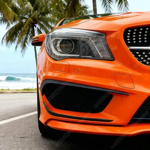 ชุดแต่งคิ้วไฟตัดหมอกหน้ารถยนต์ Mercedes Benz C117 CLA200 220 250 CLA45 AMG ปี 2013 2014 2015 - Product Image 5