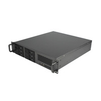 Boîtier de serveur PC industriel personnalisé Châssis rack 6 baies 2U à échange à chaud