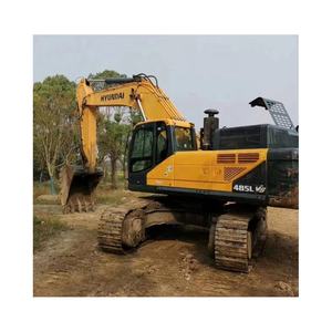 Excavatrice Hyundai d'occasion de 48 tonnes R485 305LC-9T 220LC-9S Moteur Cummins Pompe Moteur en bon état Modèle 2018 Faible nombre d'heures de travail - Product Image 1