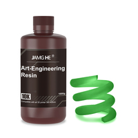 Resin Seni Teknik Mirip ABS 8K 10K, Tidak Rapuh, 405nm, Cepat Keras, untuk Printer 3D LCD/DLP/SLA, Akurat