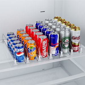 Hookei High-Quality Pusher Divider Auto Sliding Design for Supermarket <b>Shelf</b> <b>Drink</b> Holder Custom Service - Product Image 3