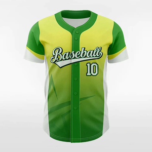 Maillot de baseball imprimé de haute qualité pour adultes, softball et football, respirant, anti-humidité, couleurs personnalisées et service OEM - Product Image 1