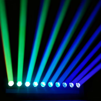 UNOXINE Projecteur mural LED haute puissance 10x40W RGBW |   Lumière matricielle à tête mobile pour théâtre, conférences et spectacles sur scène