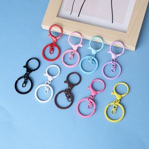 Llavero de Aleación Colorido con Cierre de Langosta, Juego de Tres Piezas de Accesorios Creativos para Manualidades, Anillos de Llavero Hechos a Mano - Product Image 6