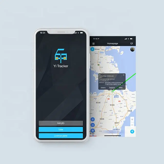 المهنية منصة تتبع نظام تحديد المواقع مع كود المصدر متوافق مع معظم تعقب GPS EELINK ، AIAK لتحديد المواقع