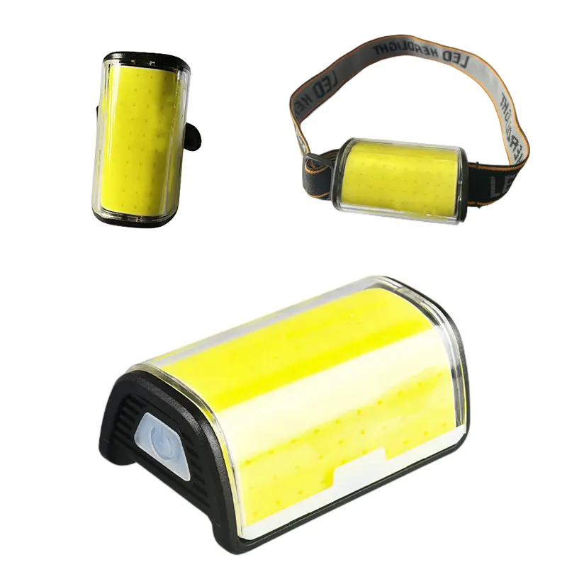 2022 New Popular Multifunction IP65 USB-C Rechargeable Powerful Bright COB Bicycle Light Compatible With Arm Light And Headlamp